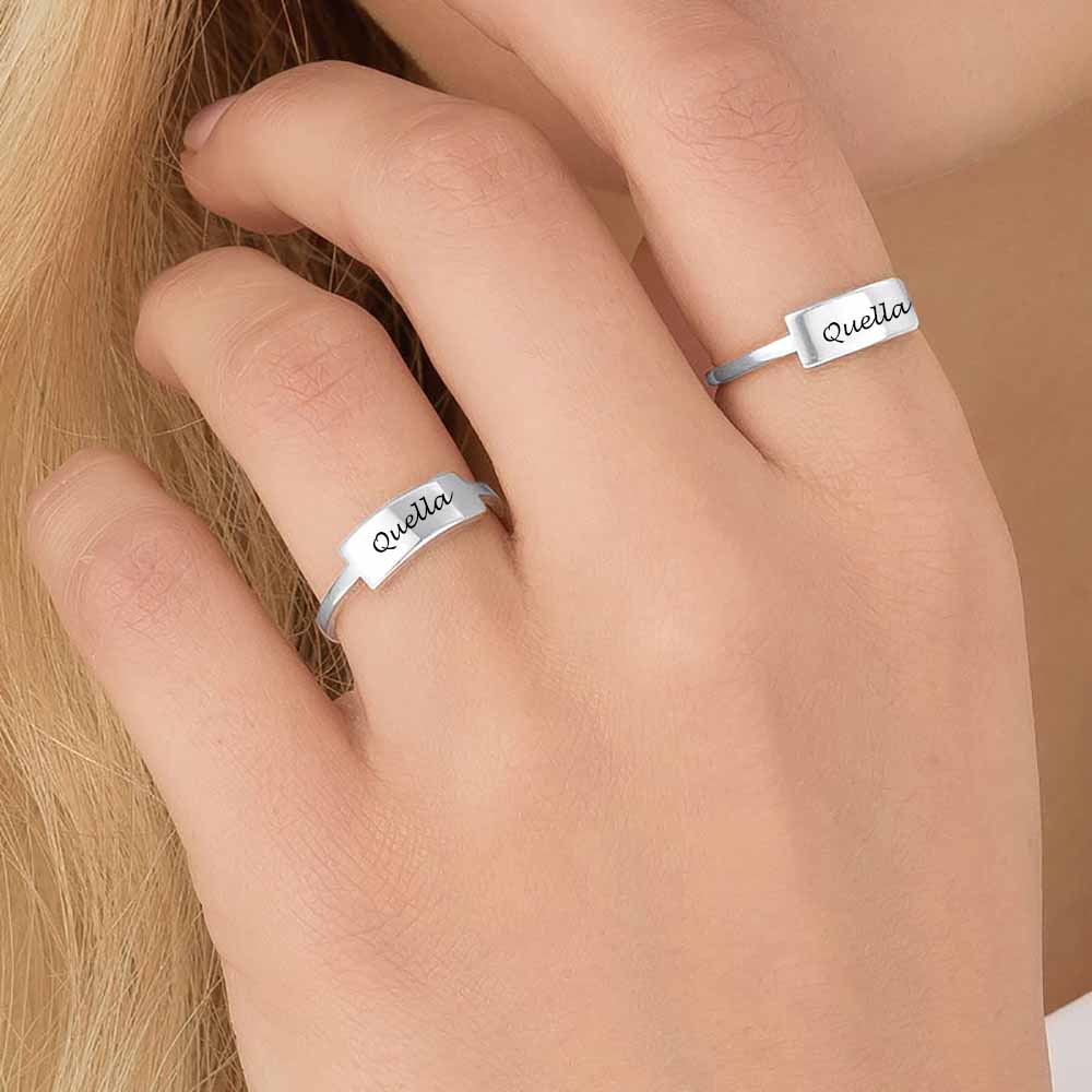 nameplate ring - Syble's