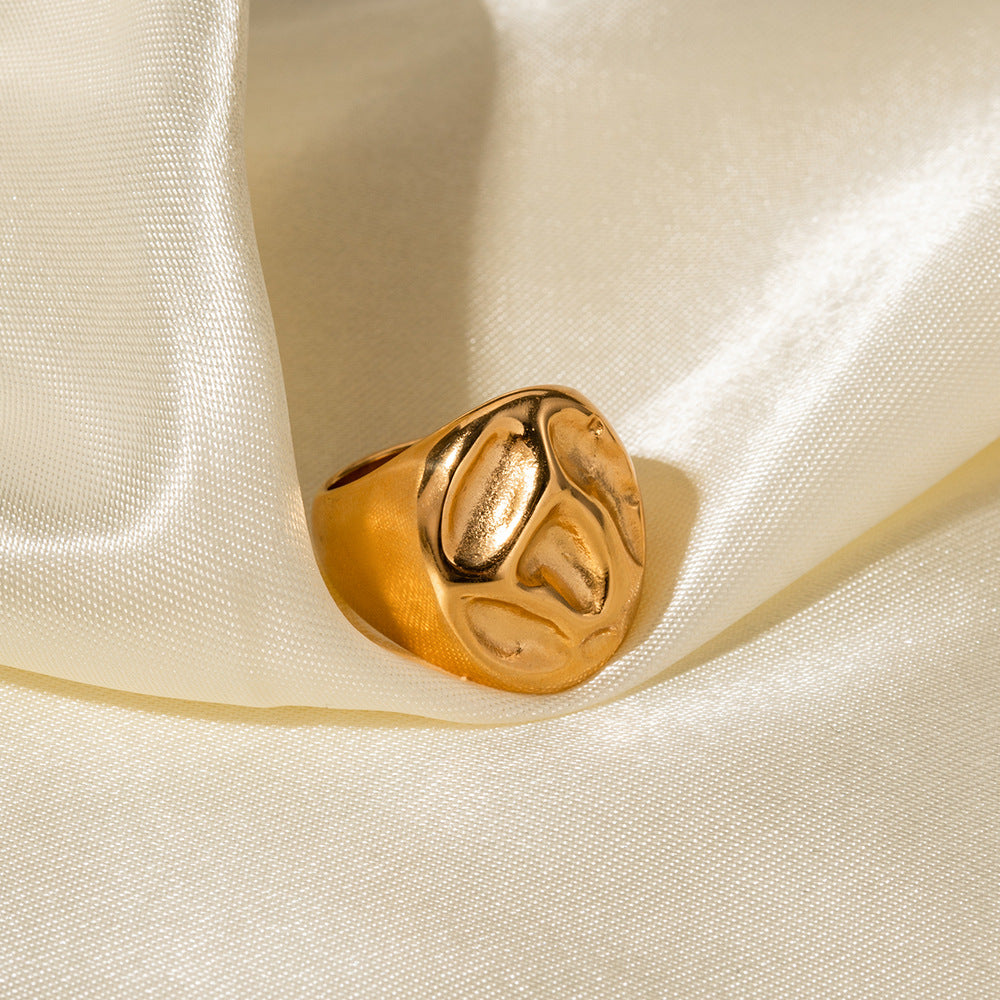 Classic Lava Debossed Design Versatile Ring - Syble's
