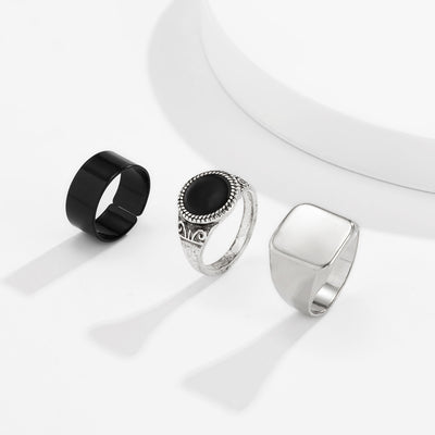 Fashion Vintage Geometric Versatile Ring - Syble's