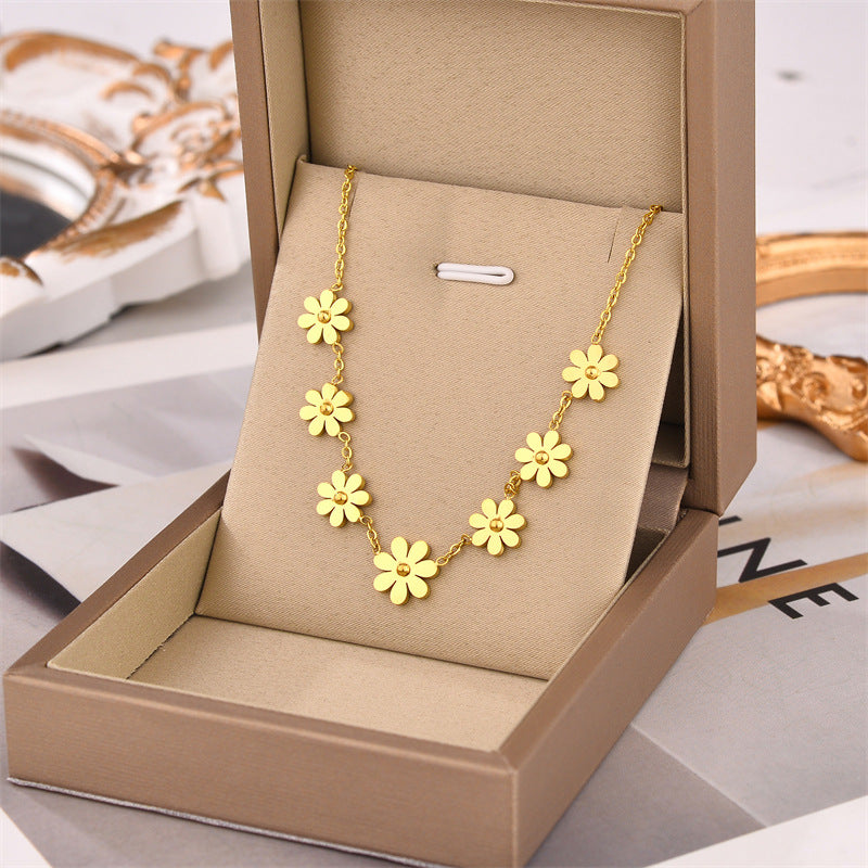 Trendy Little Daisy Design Versatile Bracelet - Syble's