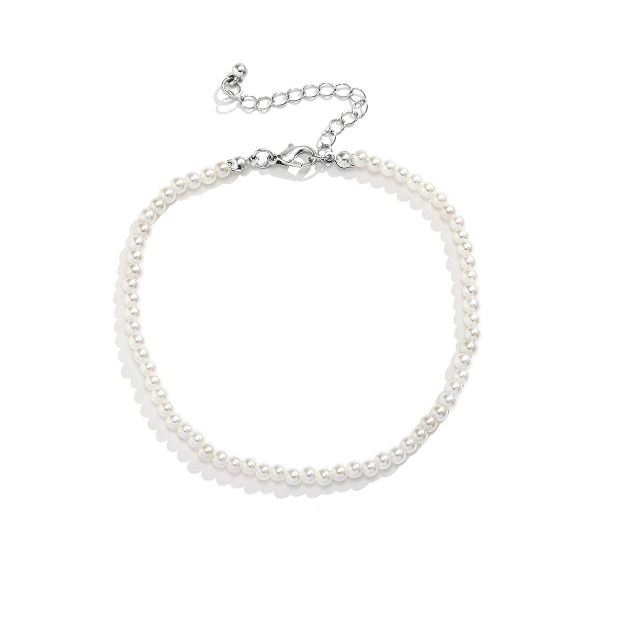 Fashion personality pearl design beach wind anklet - Syble's