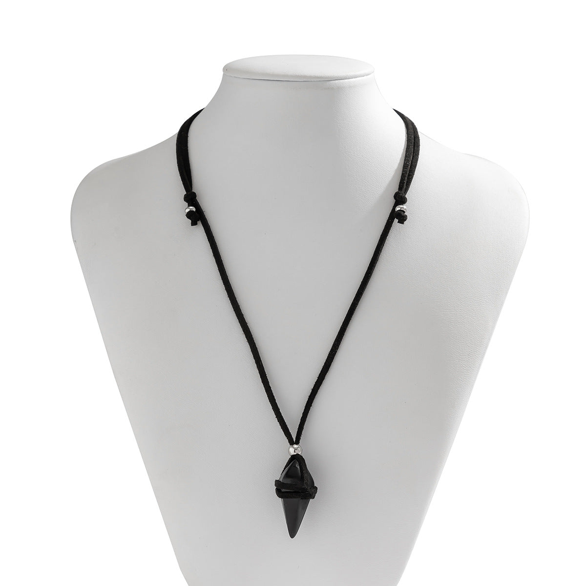 Fashion trend wool chain with crystal hip-hop design necklace - Syble's