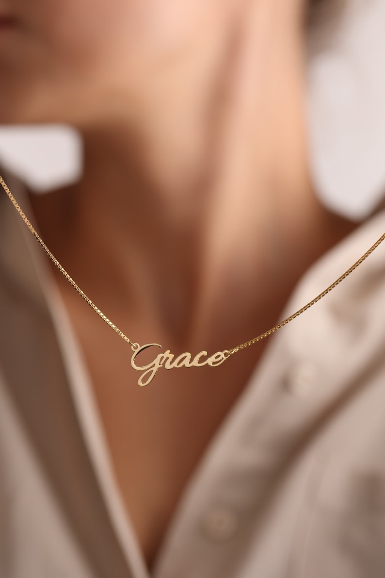 Exquisite Dazzling Customizable Name Design Versatile Necklace - Syble's