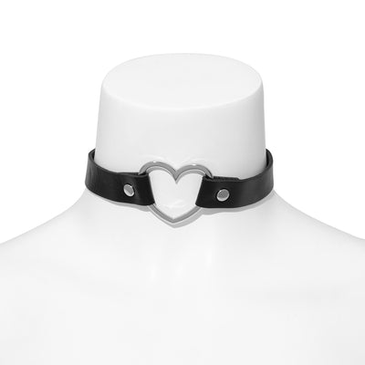 Fashion personality heart design simple style collar - Syble's