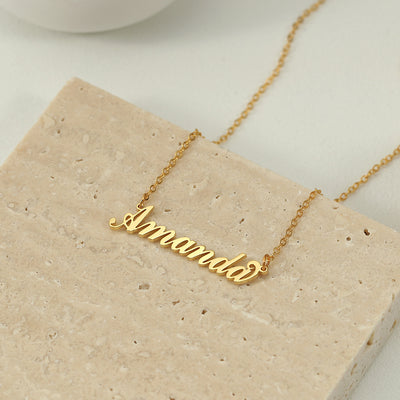 Noble Atmosphere Customizable Name Design Versatile Necklace - Syble's