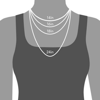 18K gold fashionable simple irregular oval design versatile necklace - Syble's