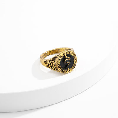 Fashion Simple Snake Vintage Ring - Syble's