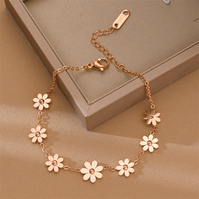 Trendy Little Daisy Design Versatile Bracelet